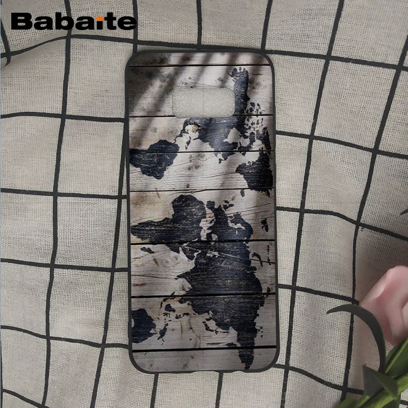 Путешествия в мире карта план чехол для телефона крышка оболочка для samsung Galaxy s9 s8 plus note 8 note9 s7 s6edge мобильный чехол s Babaite