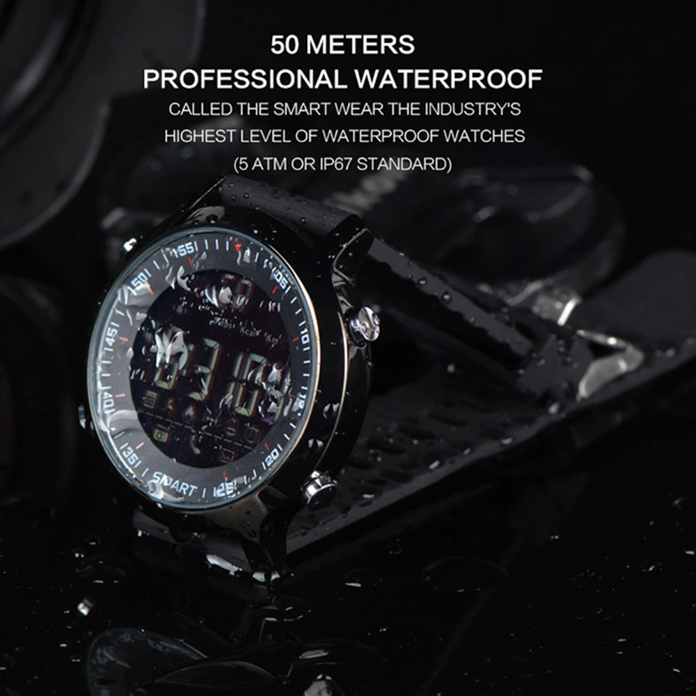 EX18 Смарт спортивные часы Bluetooth для мужчин фитнес трекер активности Smartwatch homch 5ATM