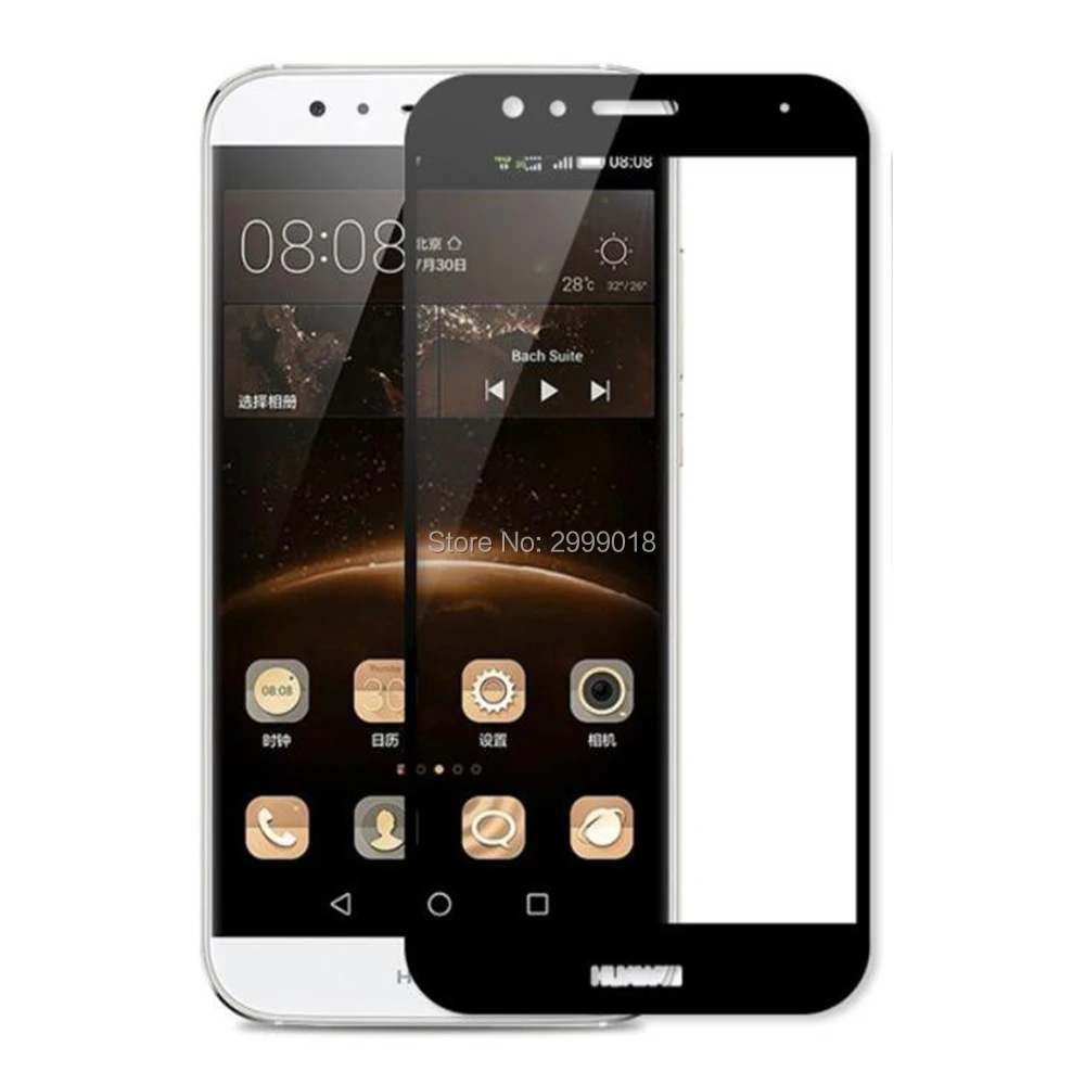 3D закаленное стекло для Huawei G8 GX8 GX 8 полное покрытие защитная пленка 9H Защитная