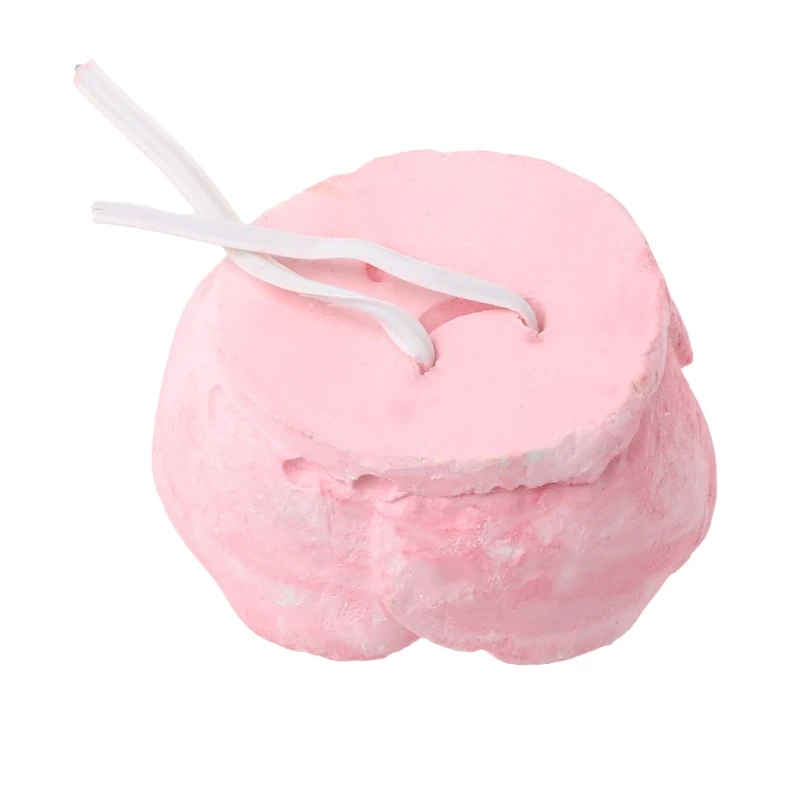 

Rabbit Pet Hamster Chinchilla Bird Teeth Grinding Stone Rose Shape Chew Toy