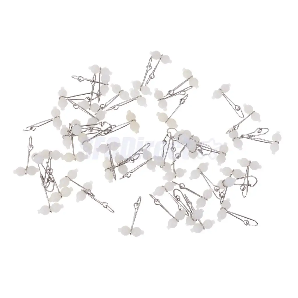 50 шт./лот световой 3 х полосная карабины не образуются затяжки защелками морские