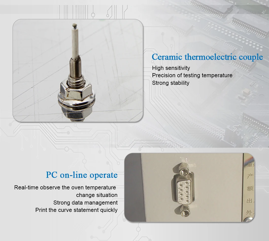 Светодиодный SMT Инфракрасная печь, ZB2520HL Reflow печка оборудование, BGA чип ремонт Reflow печь