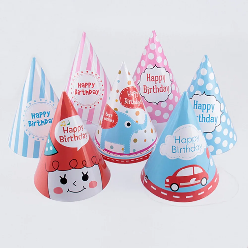 Вечерние праздничные принадлежности 10 шт./компл. украшения детские шапки на день