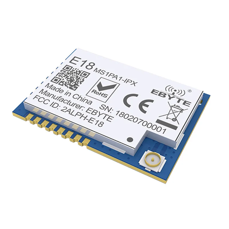 TI решение CC2530F256 + PA (CC2592) беспроводной модуль 2 4G Zigbee макетная плата IPEX/IPX E18-MS1PA1-IPX |