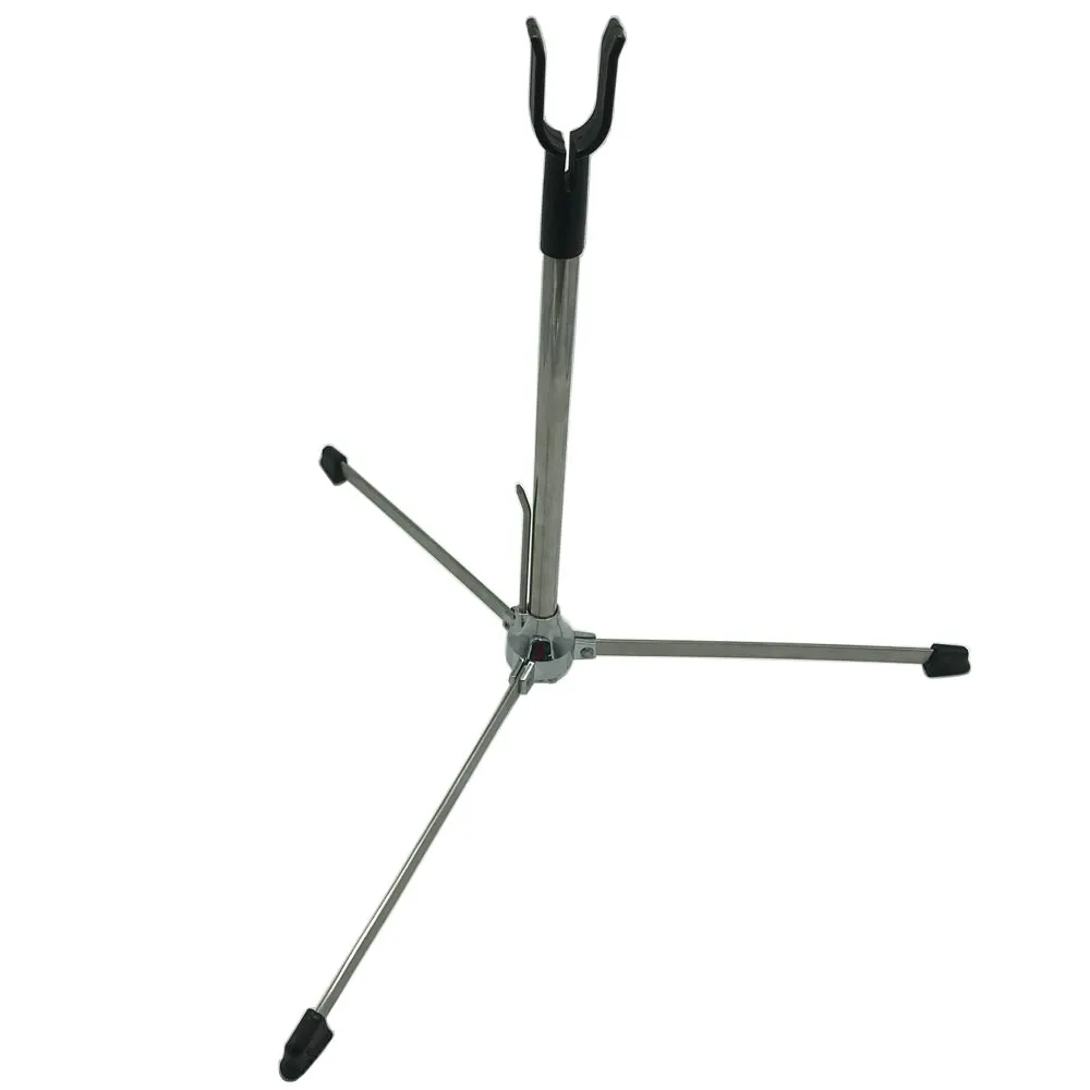 

1pc Archery Aluminum Alloy Recurve Compound Bow Stand Remove 36cm Rank Detached Bow Stand Holder Traditional Recurve Bow Hunting