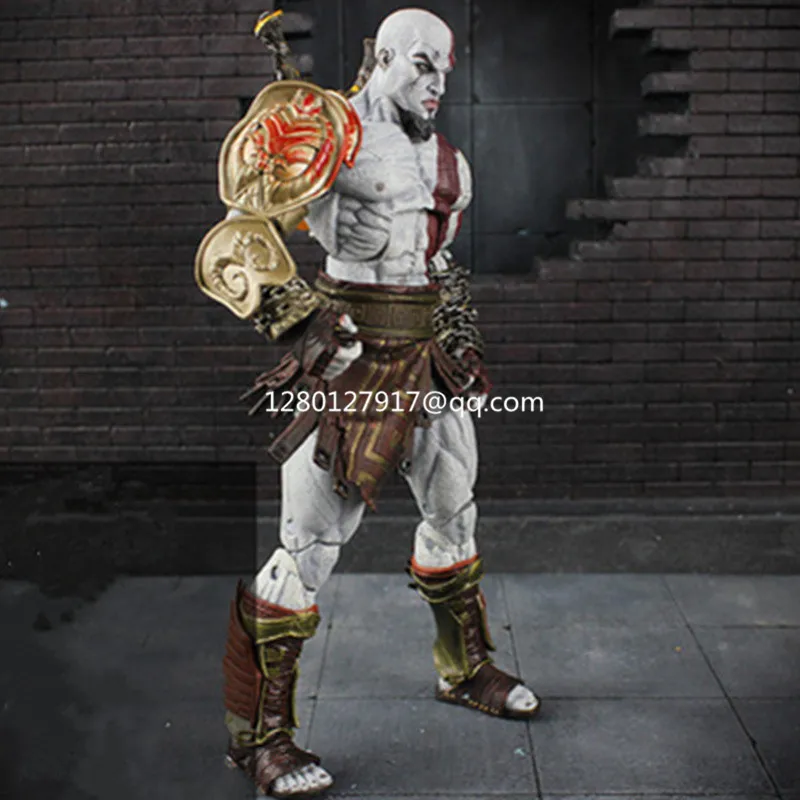 7 дюймов NECA God Of War 3 призрак Спарты Кратос ПВХ фигурка Коллекционная модель