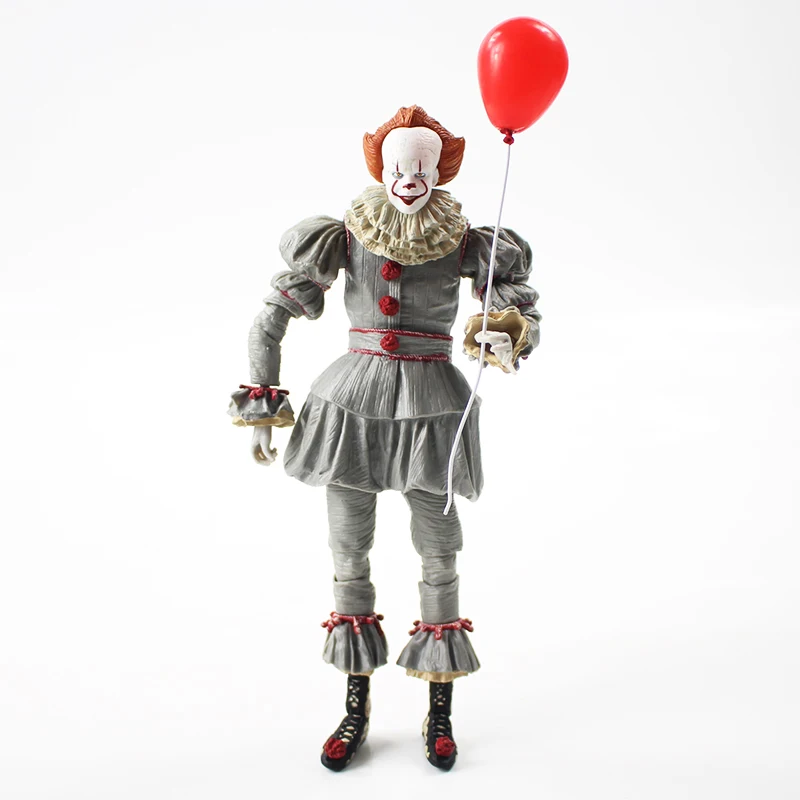 20cm neca scarry movie joker clown halloween day cosplay horror dolls pvc action figure toys free global shipping