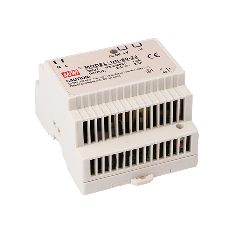 Выход DC5V, 12 V, 15 V, 24V DR блок питания AC DC din-рейка импульсный источник питания 15W 30W 45W 60W100W din-рейка SMPS
