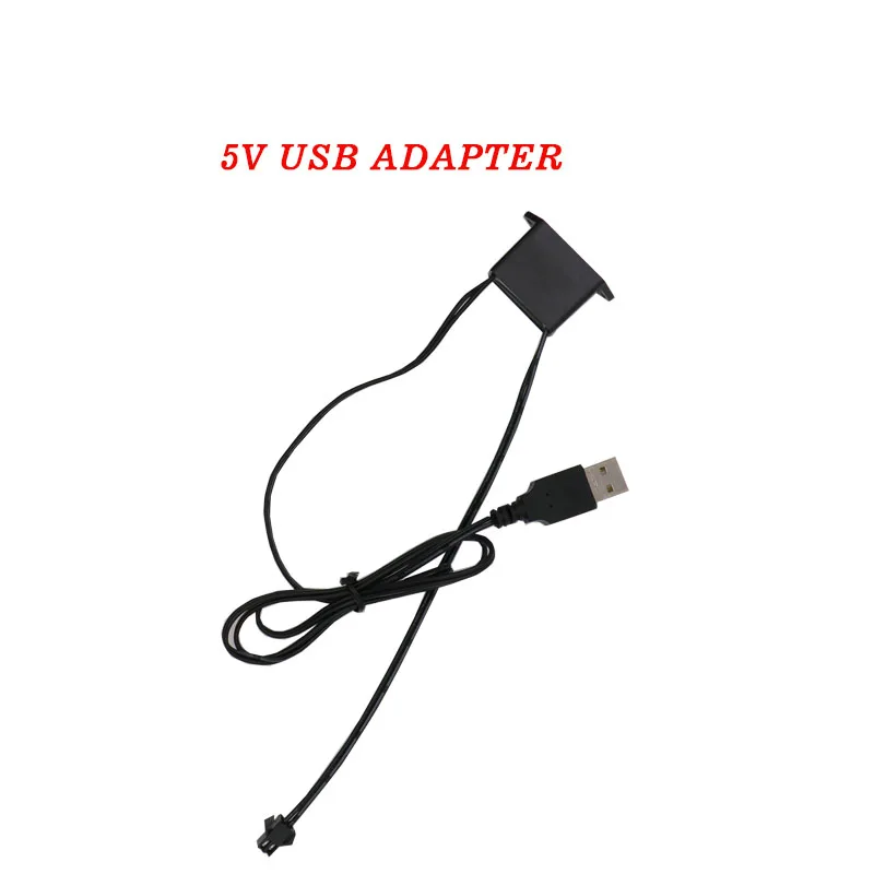 Автомобильный инвертор 1 5 м el wire автомобильный 12 В USB контроллер драйвер для chasing