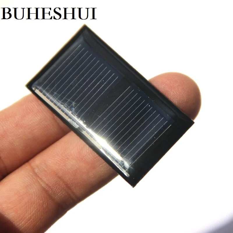 BUHESHUI 0 125 Вт 1 в мини солнечная батарея поликристаллическая DIY панель игрушка