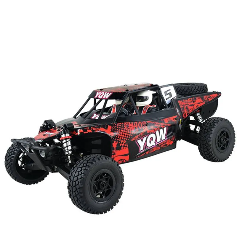 YQW 1/8 2 4 г 4WD красный Радиоуправляемый автомобиль Рамка внедорожный внедорожник
