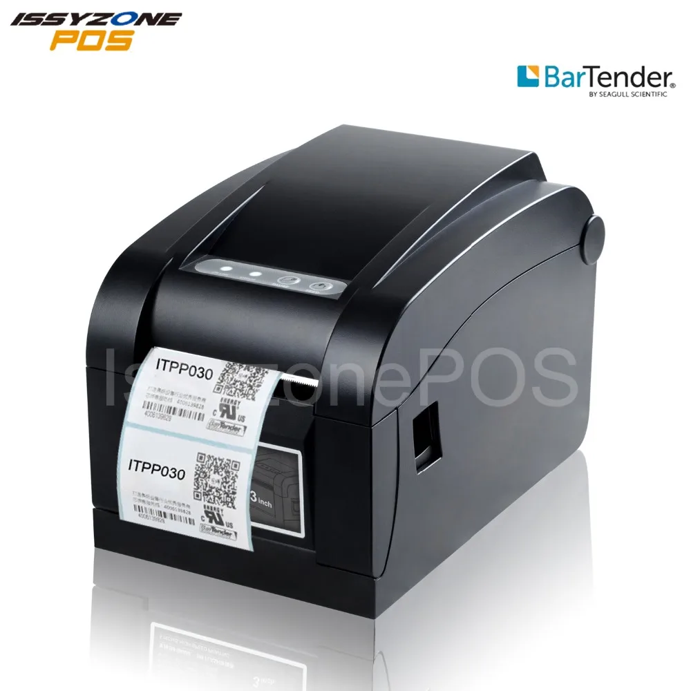 ISSYZONEPOS штрих код термальный принтер этикеток 3 дюйма стикер бумага печать тег