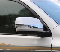 2pcs for toyota prado 2700 rearview mirror decorative strip sticker reverse mirror cover