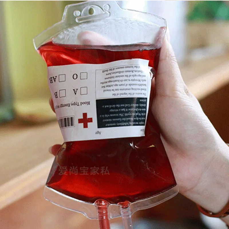 Вампир крови напитки сумки сок Mocktail сироп сердечные оптом 10 шт 350 400 мл Горячая