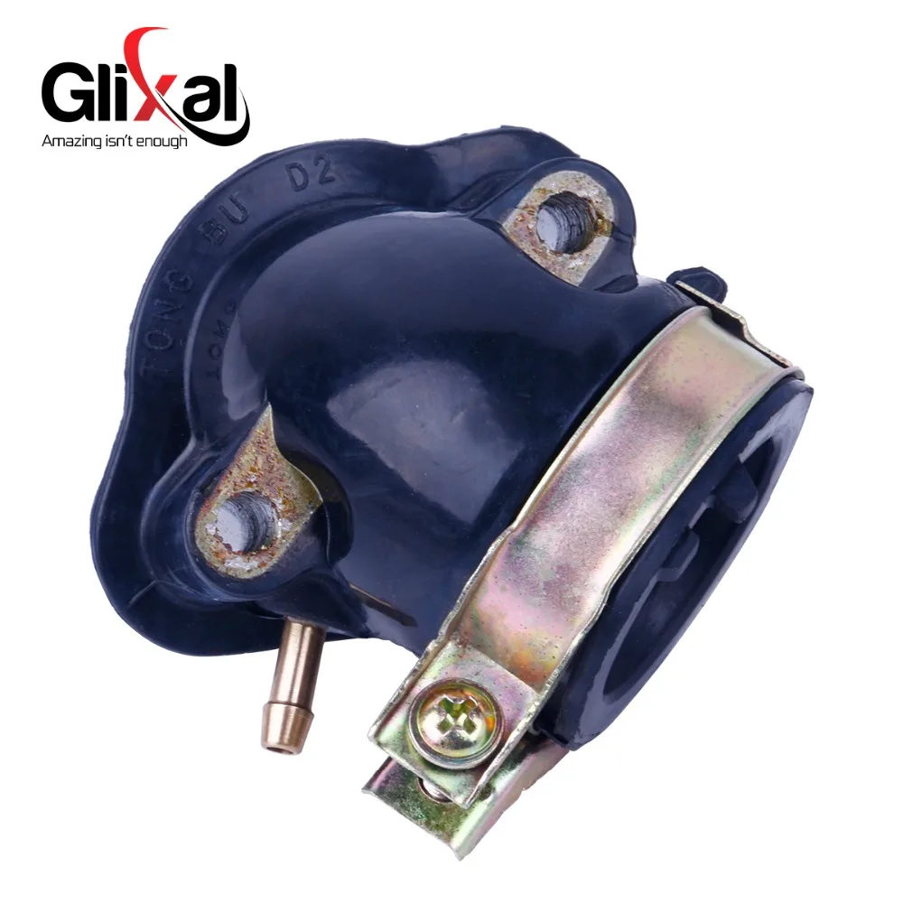 Glixal КАРБЮРАТОР впускной коллектор 125cc 150cc GY6 152QMI 157QMJ JCL VENTO ZNEN JONWAY TAOTAO Мопед ATV Go Kart (1
