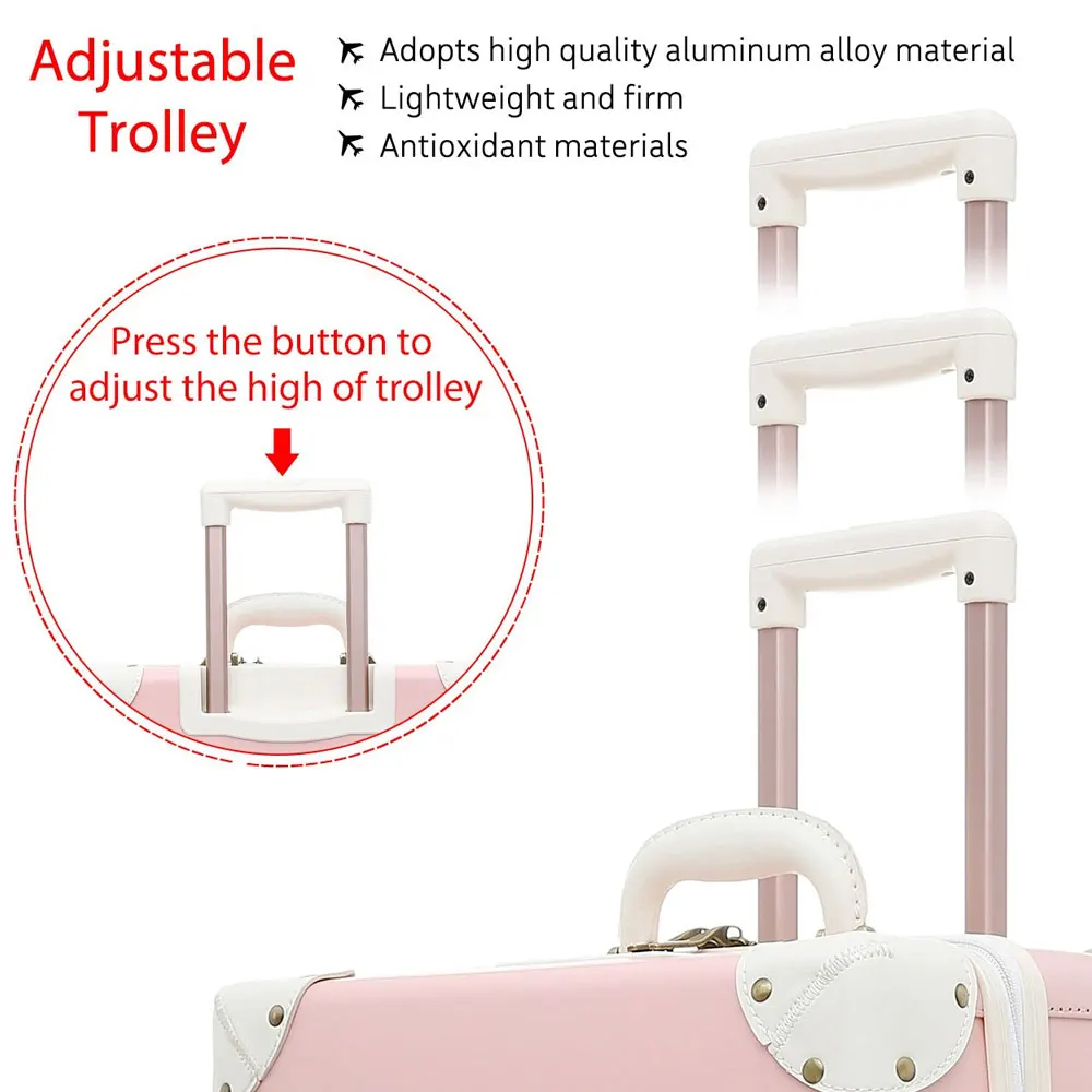 Чемодан из искусственной кожи контактный ролик TSA замок высокой емкости багаж