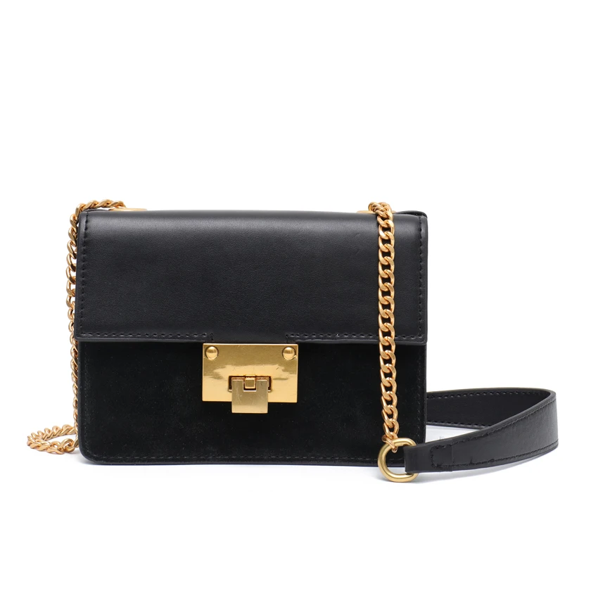 MFL-018214-BLACK StephieCathy, большая акция, распродажа, высокое качество, натуральная кожа, женские сумки-мессенджеры, сумки через плечо, сумки на плечо - Цвет: MFL-018214-BLACK