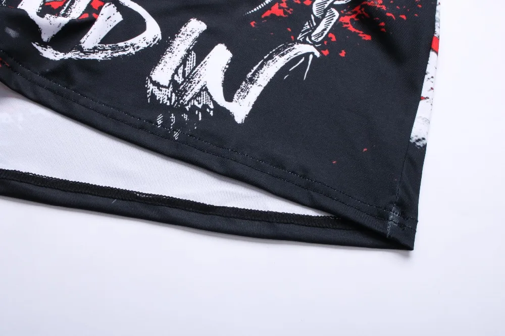 2018 новая компрессионная рубашка Рашгард короткий рукав 3D принт BJJ Jiu Jitsu Футболка