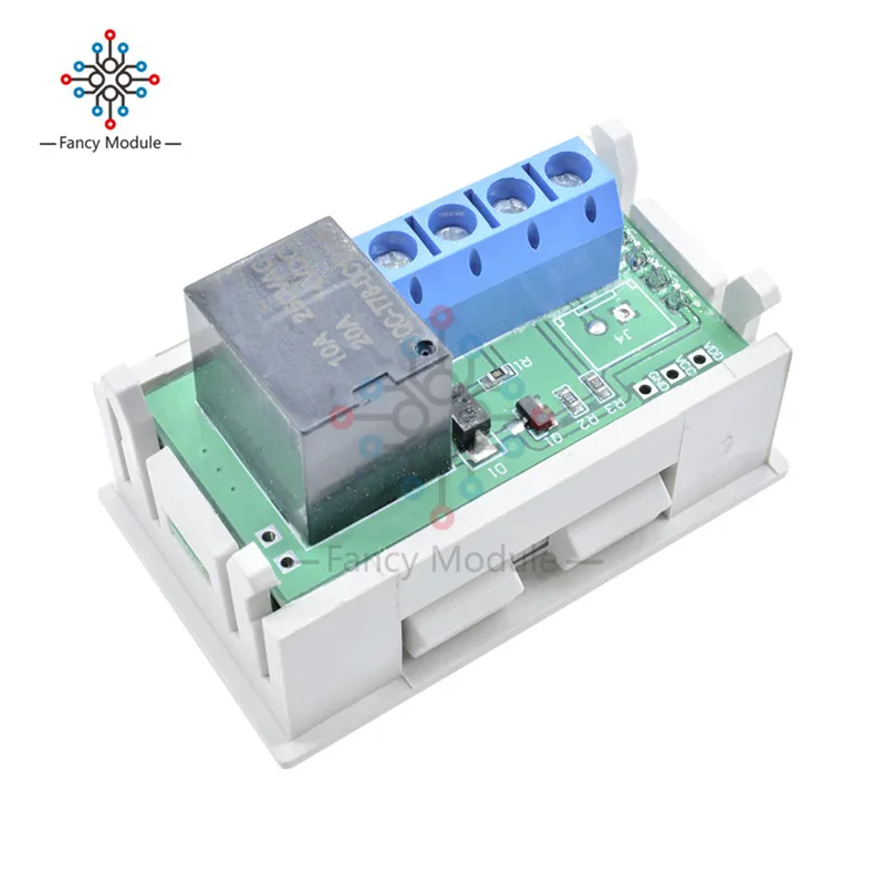 Цифровой светодиодный релейный модуль с двойным дисплеем 12 В 20 А|timer relay|timer relay