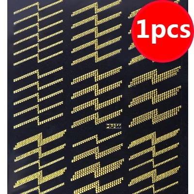 1pcs style 9 Putimi 3D стикер для ногтей, художественная водная наклейка, украшение для дизайна ногтей, металлический декор для ногтей, фольга, сделай сам, золотой металлик, дизайн для маникюра - Цвет: 1pcs style 9