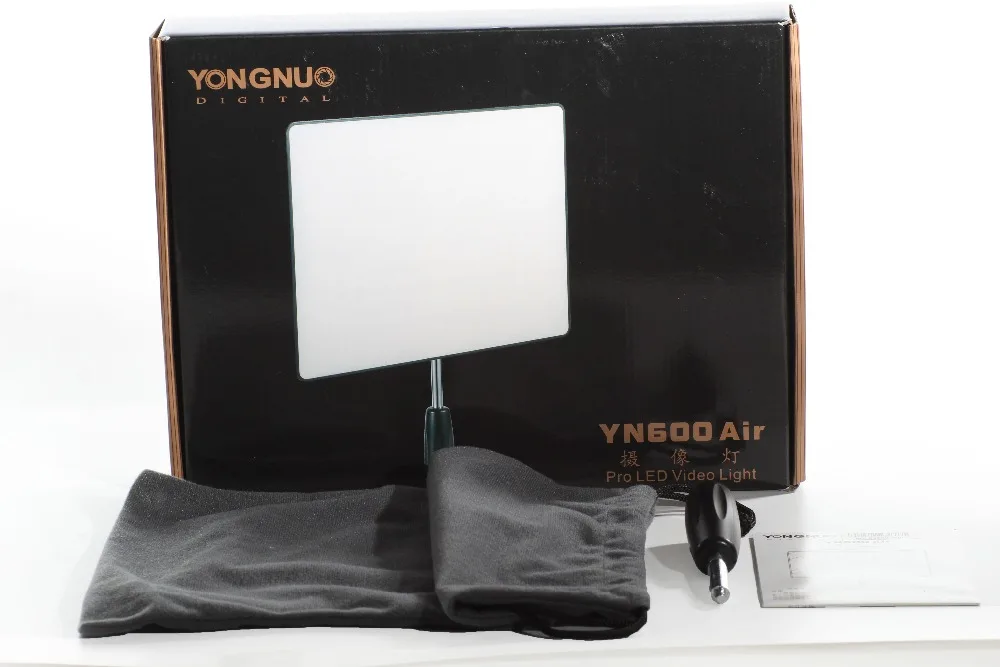 Ультратонкая светодиодная камера YONGNUO YN 600 Air YN600 2 шт. панель для видеосъемки 3200 K