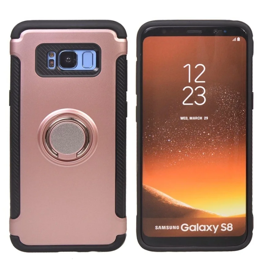 Zeallion для самсунга Galaxy S9 S8 S7 Plus J3 J5 J7 2017 EU чехол противоударный Гибридный кольцо