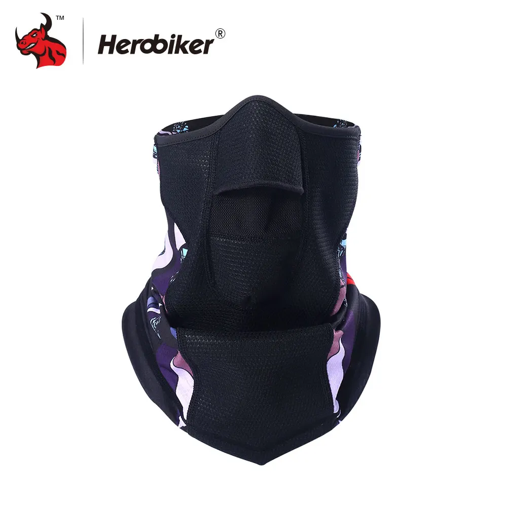 Мотоциклетная Балаклава HEROBIKER летняя маска для мотоциклистов защита лица от