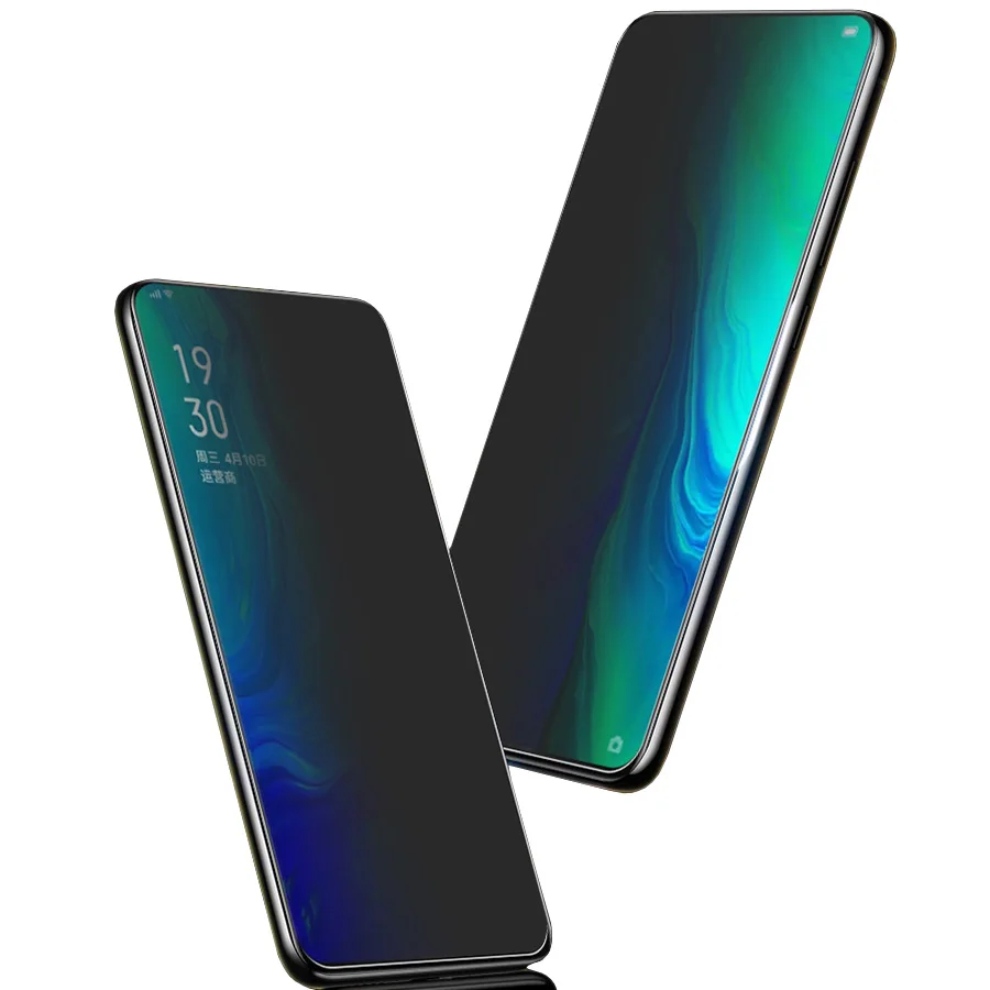 9H полное покрытие из закаленного стекла для OPPO Reno ACE 2Z 2F 10X Zoom анти подсмотреть