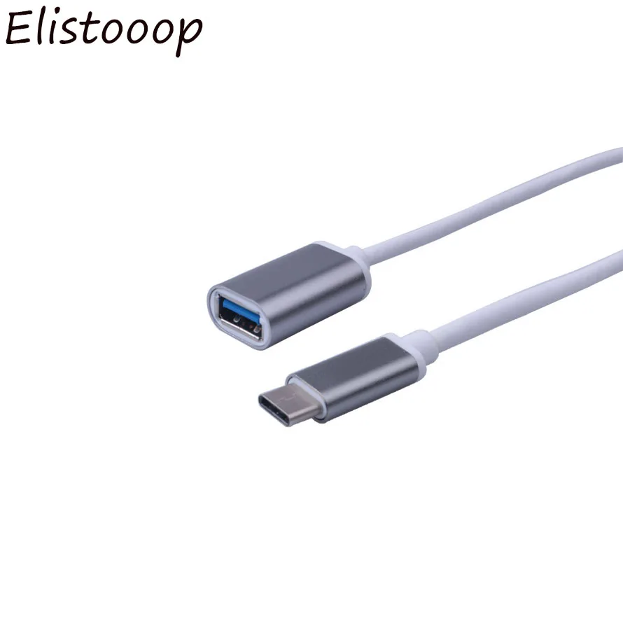 Elistooop USB 3.1 Тип c OTG кабель преобразователь 5 Гбит/с USB 3.0 до 3.1 Тип c адаптер Шнур для Huawei p20/P10, mi 6/5/4C, Samsung S9/s