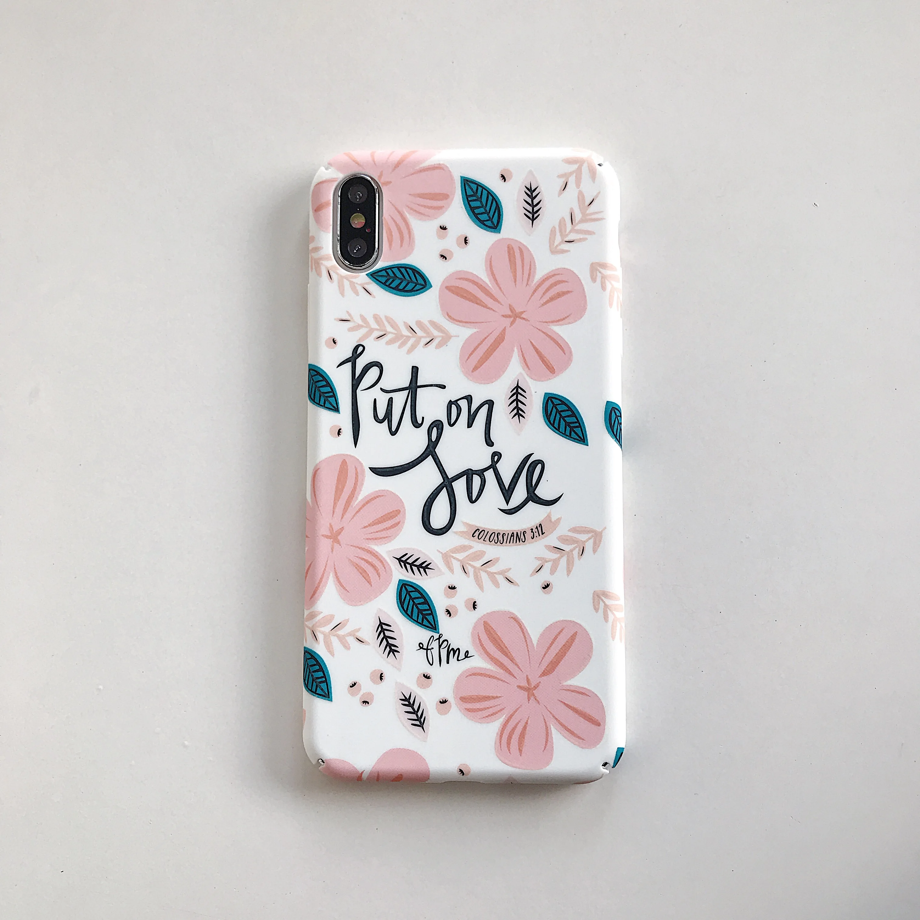 KISSCASE с цветами и листьями чехлы для телефонов Apple iPhone 7 Plus XS Max XR светящийся Жесткий