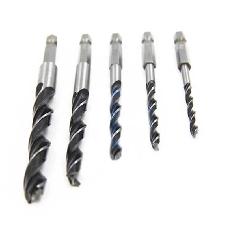 5 шт. Шестигранная ручка Трехточечная деревообрабатывающая дрель