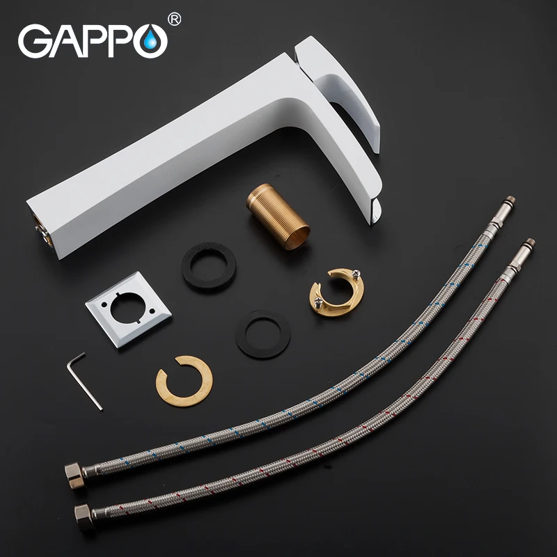 GAPPO смесители для раковины, хромированный смеситель для раковины, смеситель для ванной комнаты, водопроводный кран, водопроводный кран с одной ручкой, латунный кран torneira