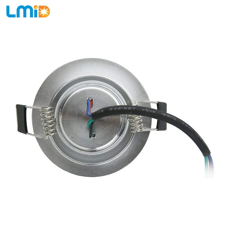LMID 3 Вт 1*3 Вт RGB Встраиваемый светодиодный потолочный Светильник направленного света поверхностный монтаж светодиодный потолочный лампы точечного освещения Светодиодный светильник s