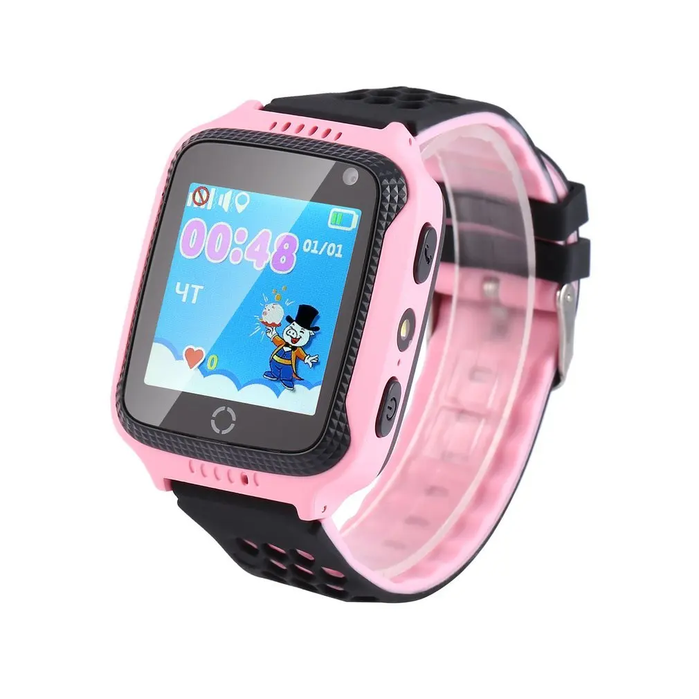 Q528 Детские Смарт часы с фонариком и камерой SOS трекер местоположения gps LBS
