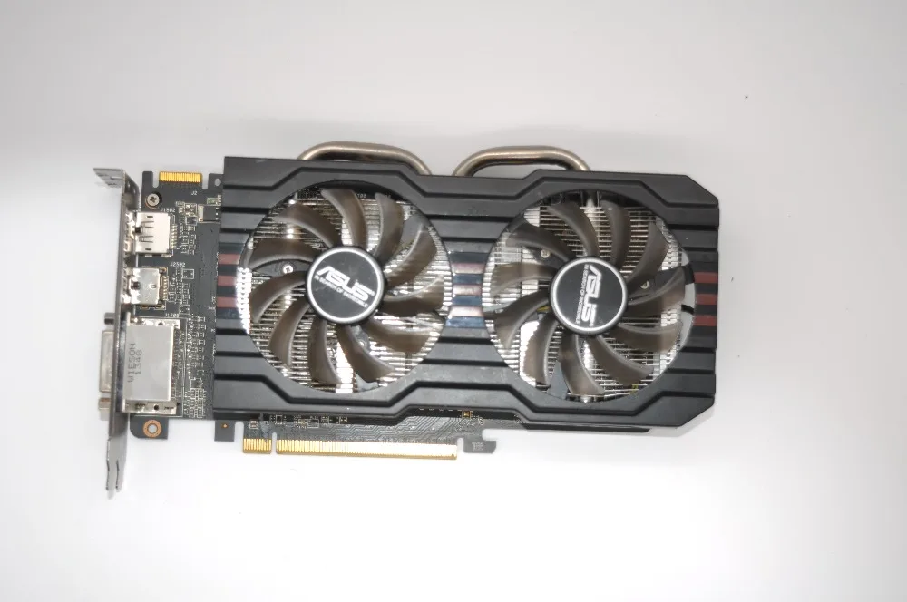 Б/у, оригинальное ASUS R9 270 2 Гб 256bit GDDR5 игровой Настольный ПК Графика карты, тестирование Хорошее