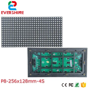 Светодиодные модули 14 Scan для наружных знаков P8 полноцветные 3in1 Smd3535 размер модуля 256x128 мм