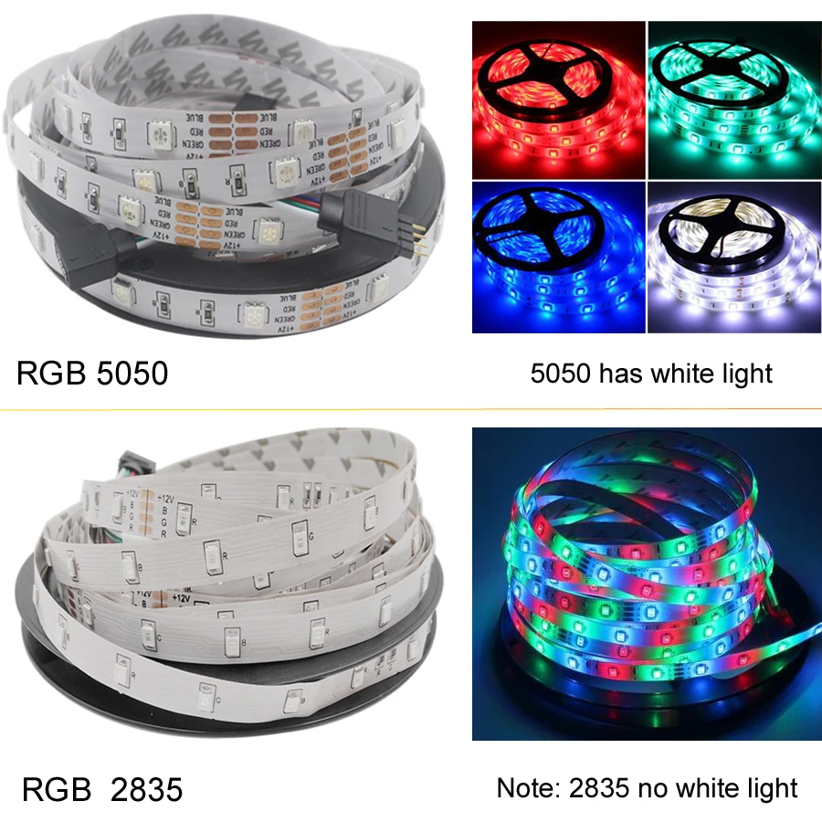 Светодиодная RGB лента SMD 5050 с Wi Fi 5 м 10 15 водонепроницаемая светодиодная 12 В