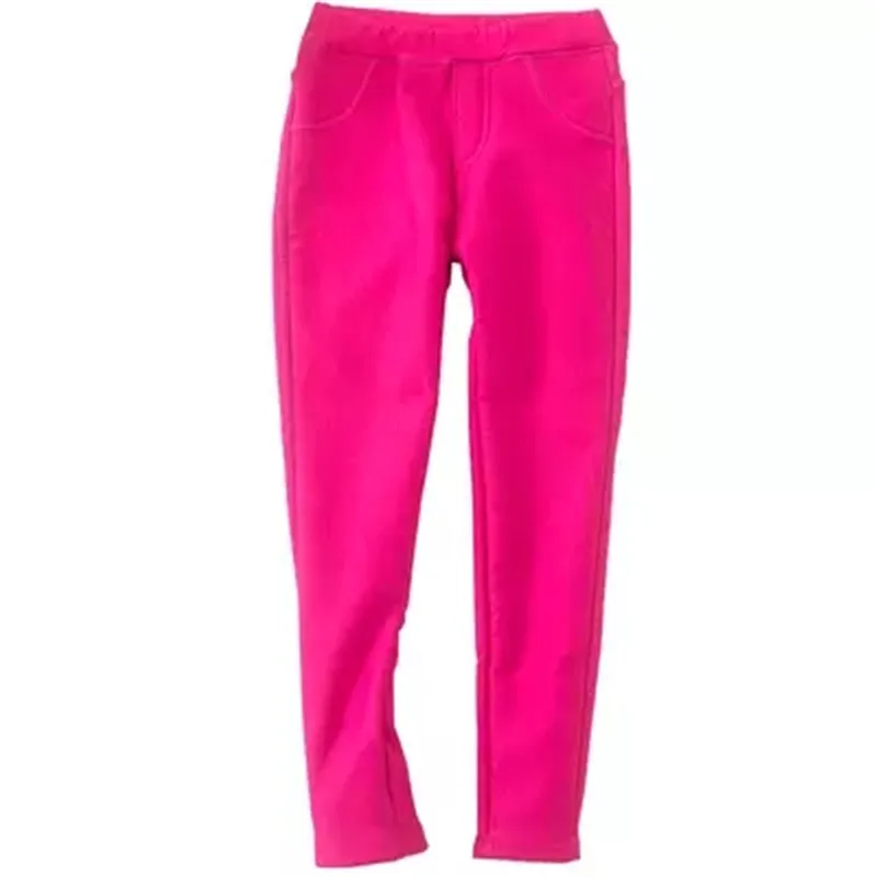 Штаны из искусственной кожи для девочек подростков детская одежда Осенние