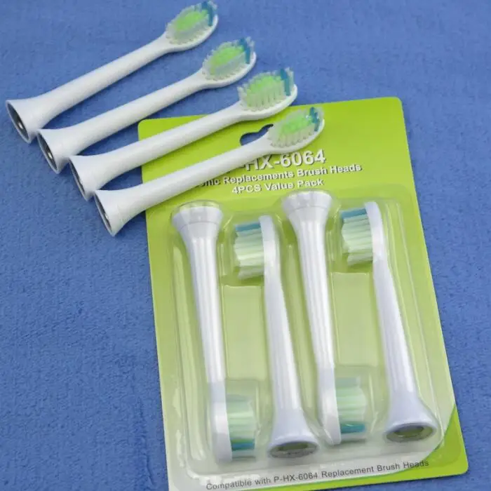 4 шт. электрические зубные щетки головки Замена для Philips серии E Sonicare Diamond Clean ProResult Healthy Clean