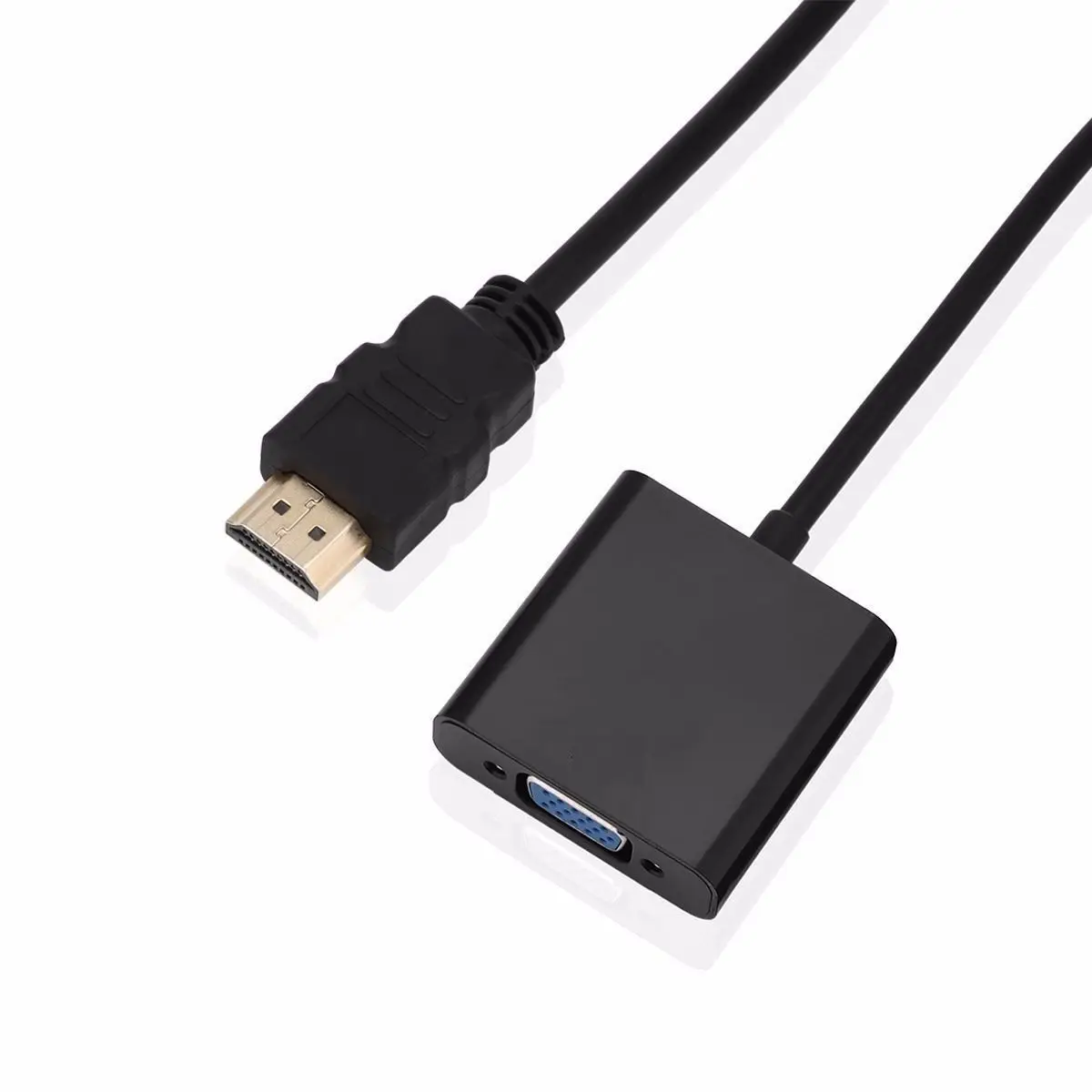 HDMI в VGA адаптер цифро-аналоговый видео конвертер кабель 1080p HD ТВ для ПК ноутбук