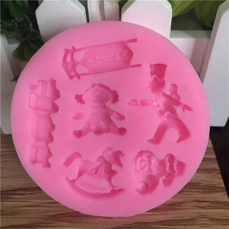 Новое поступление 3D силиконовая форма для торта в форме рая детей инструменты