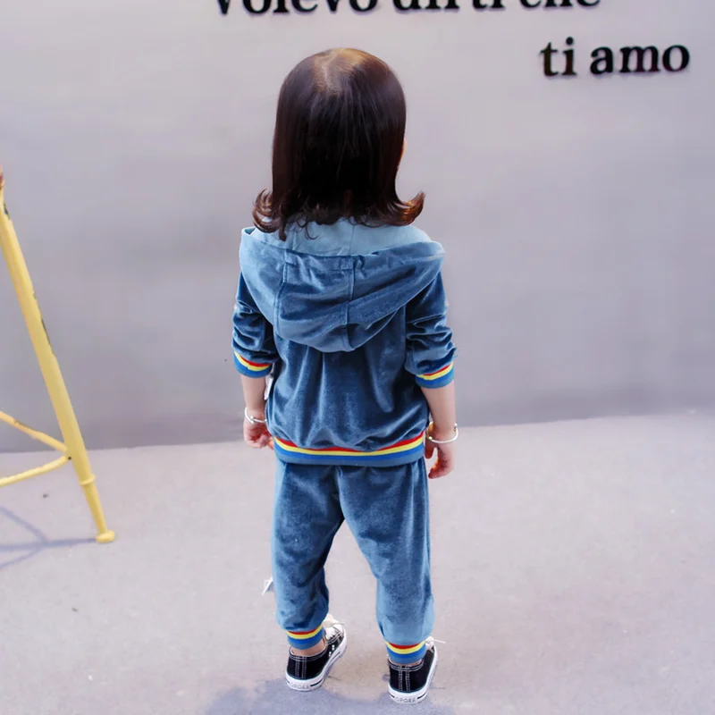 2019 новая Корейская версия детских свитеров со шляпой детские толстовки с