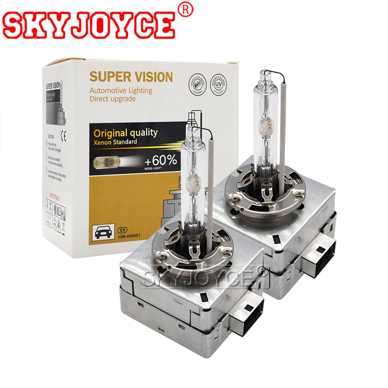 SKYJOYCE 35 Вт 55 Вт ксенон D1S D3S HID ксеноновая лампа супер яркая HID D1S D3S Автомобильная фара лампа 4300 К 5000 К 6000 К 8000 К