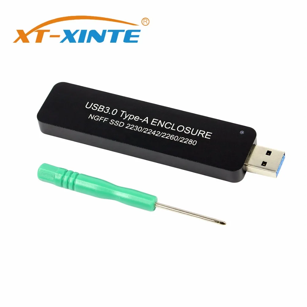 LM-781U USB3.0 TYPE-A to for NGFF SSD Enclosure External HDD Case USB 3.0 Box Direct plug in 2230/2242/2260/2280 | Компьютеры и офис