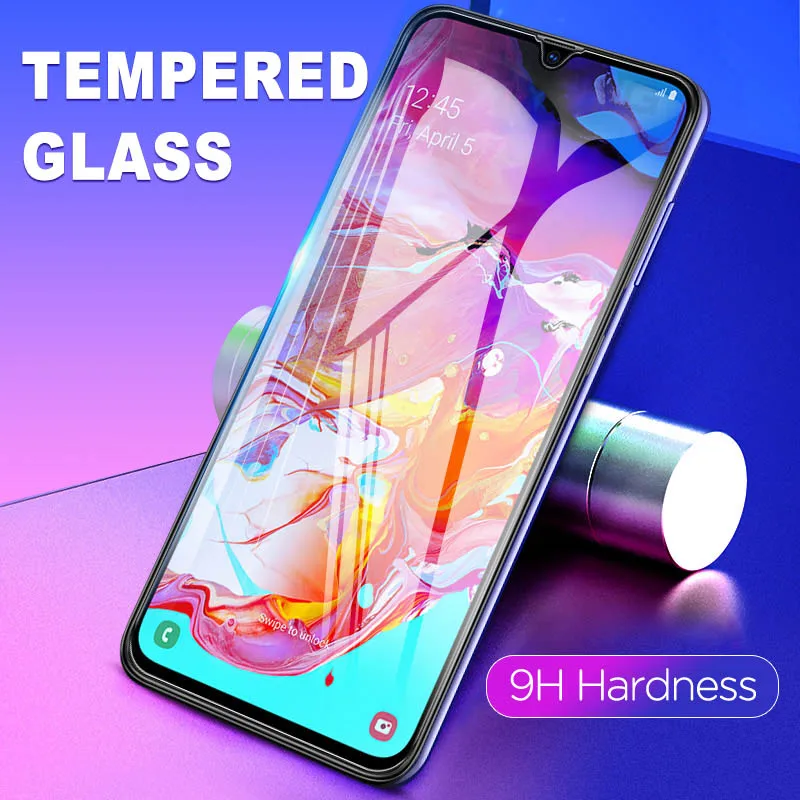 Полное покрытие Переднее стекло для Samsung Galaxy A90 A40 A70 A80 A50 A30 A60 A20 A10 S10e закаленное M20