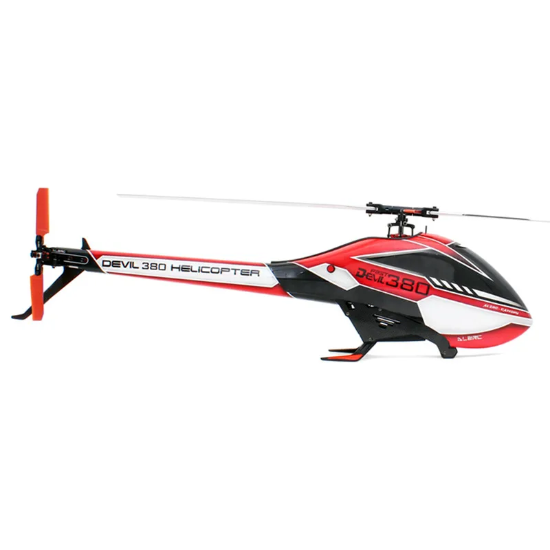 ALZRC Devil 380 FAST FBL 6CH 3D Красный/Желтый Летающий вертолет комплект для использования