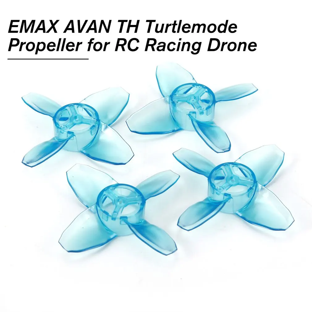 2 пары EMAX AVAN TH Turtlemode Лопасти пропеллера гоночный Дрон Квадрокоптер часть 40 мм CW CCW
