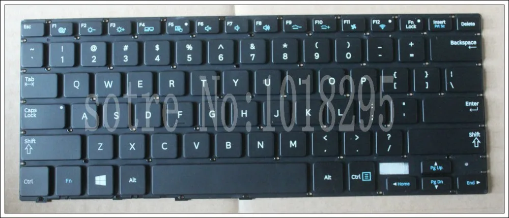 Новая английская клавиатура для ноутбука SAMSUNG NP730u3e NP740U3E 730U3E 740U3E американская черная серебряная подсветка
