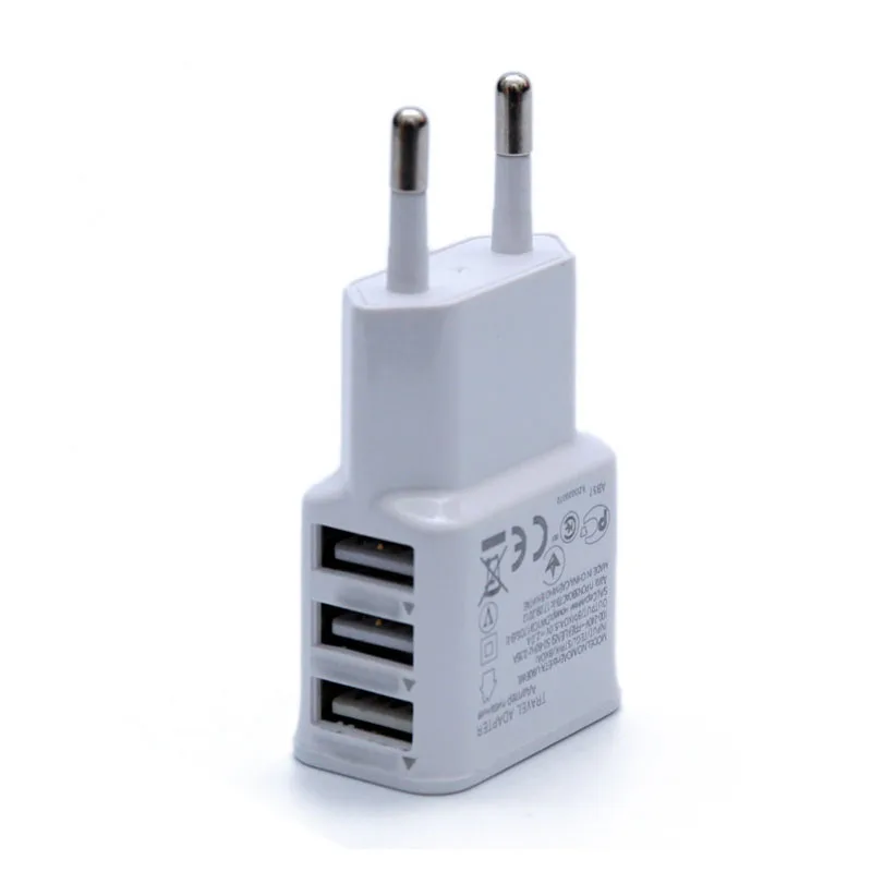 5 в 2A 3 порта USB настенный для путешествий походная Зарядка телефона адаптер Iphone 7 6