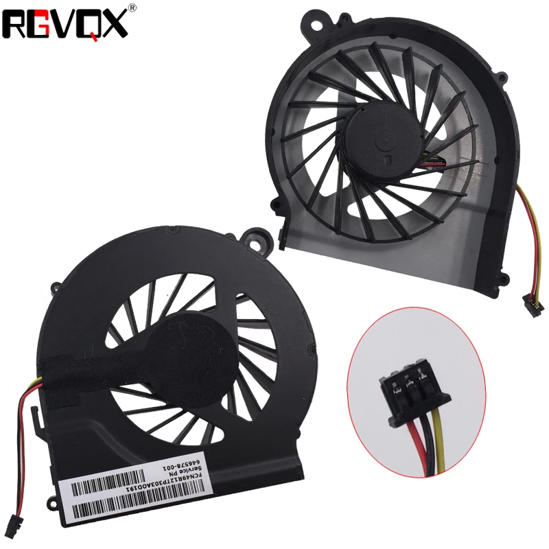 

New Laptop Cooling Fan for HP CQ42 G42 PN: DFS53II05MC0T FAAX000EPA FAR1200EPA CPU Cooler Radiator